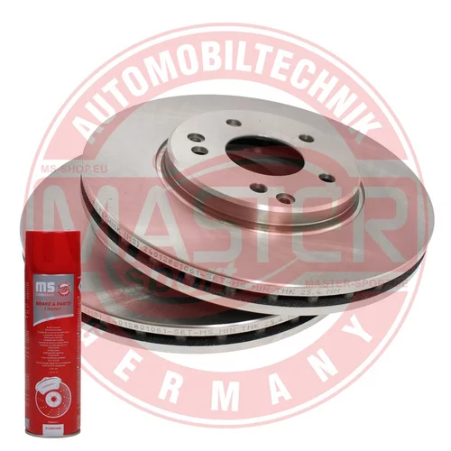 Brzdový kotúč MASTER-SPORT GERMANY 24012801061-SET-MSP