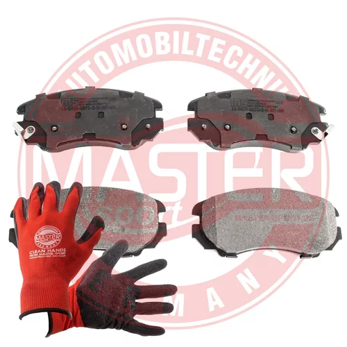 Sada brzdových platničiek kotúčovej brzdy MASTER-SPORT GERMANY 13046058732N-SET-MSP