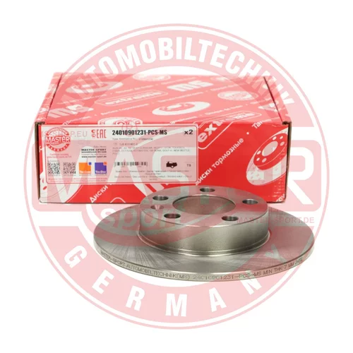 Brzdový kotúč 24010901231-PCS-MS (MASTER-SPORT GERMANY) - obr. 3