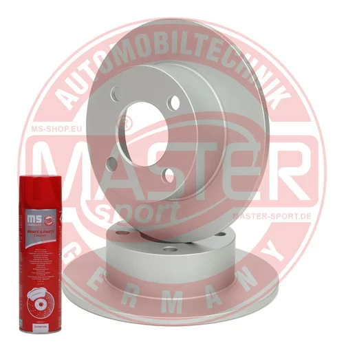Brzdový kotúč MASTER-SPORT GERMANY 24011001781-SET-MSP