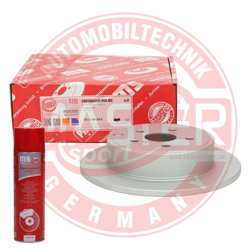 Brzdový kotúč 24011003111-PCS-MSP (MASTER-SPORT GERMANY) - obr. 2