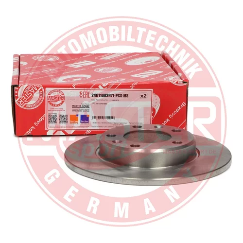 Brzdový kotúč 24011003971-PCS-MS (MASTER-SPORT GERMANY) - obr. 2