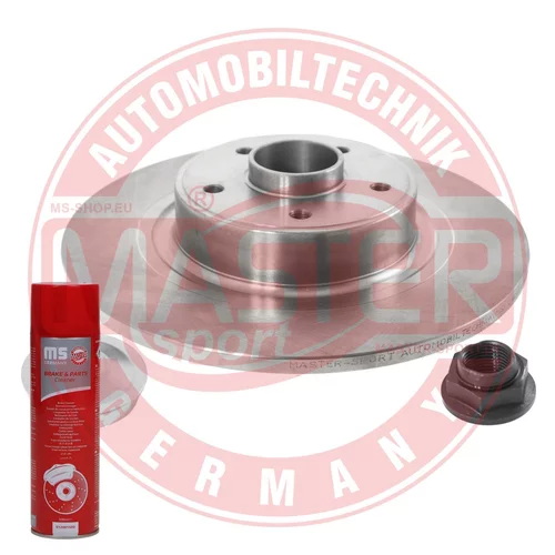 Brzdový kotúč MASTER-SPORT GERMANY 2401110167B-PCS-MSP