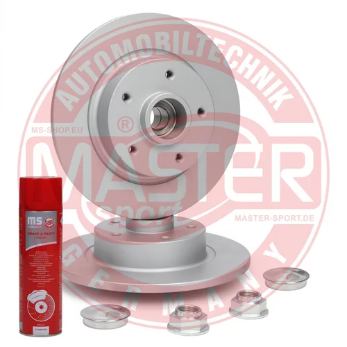 Brzdový kotúč MASTER-SPORT GERMANY 2401110180BPR-SET-MSP