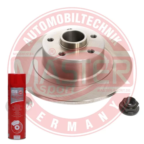 Brzdový kotúč MASTER-SPORT GERMANY 2401110181B-PCS-MSP