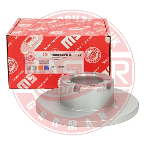Brzdový kotúč 24011601001PR-PCS-MS (MASTER-SPORT GERMANY) - obr. 3