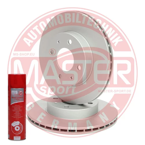 Brzdový kotúč MASTER-SPORT GERMANY 24011801171-SET-MSP