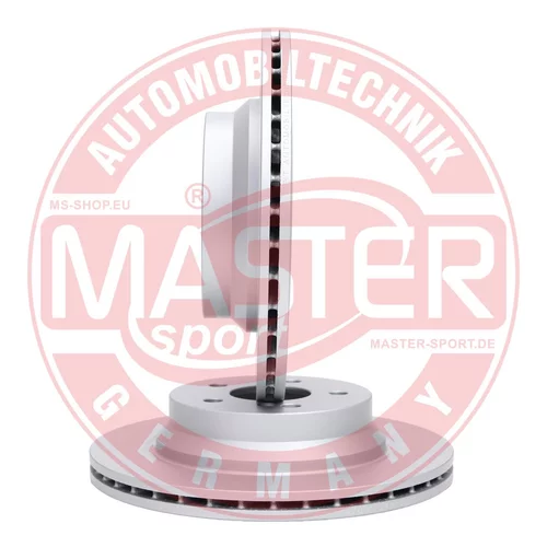 Brzdový kotúč MASTER-SPORT GERMANY 24012202011PR-SET-MS