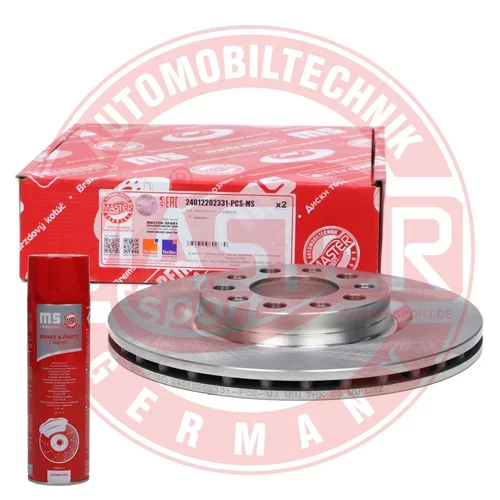 Brzdový kotúč 24012202331-PCS-MSP (MASTER-SPORT GERMANY) - obr. 1