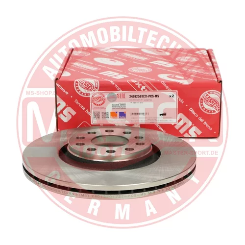 Brzdový kotúč 24012501721-PCS-MS (MASTER-SPORT GERMANY) - obr. 3