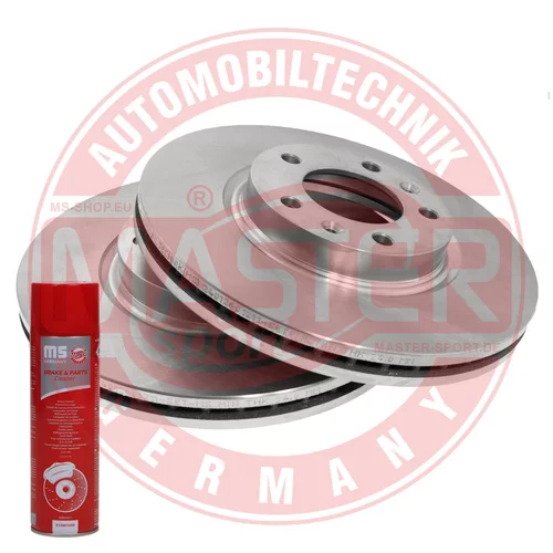 Brzdový kotúč MASTER-SPORT GERMANY 24012601211-SET-MSP