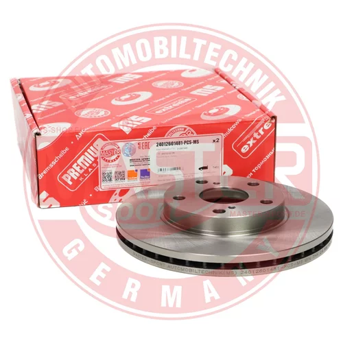 Brzdový kotúč 24012601481-PCS-MS (MASTER-SPORT GERMANY) - obr. 3