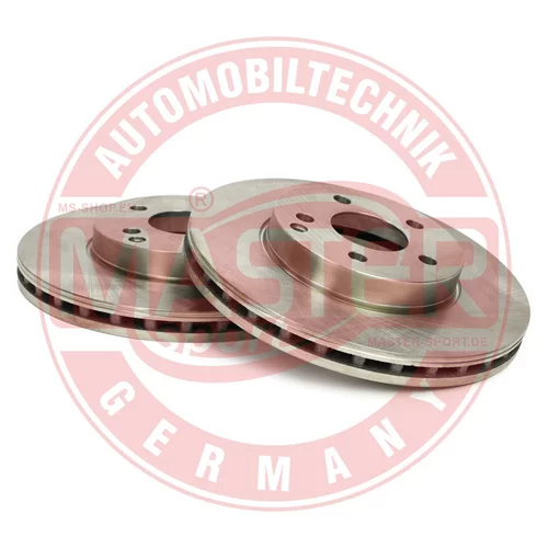 Brzdový kotúč MASTER-SPORT GERMANY 24012801761-SET-MS
