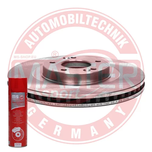 Brzdový kotúč 24012802481-PCS-MSP (MASTER-SPORT GERMANY) - obr. 4