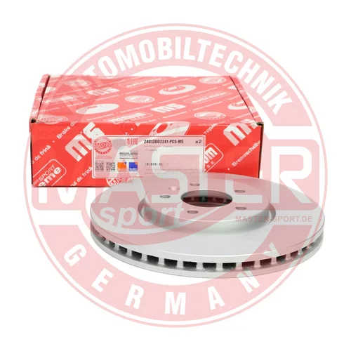 Brzdový kotúč 24013002241-PCS-MS (MASTER-SPORT GERMANY) - obr. 2