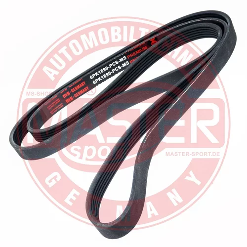 Ozubený klinový remeň 6PK1890-PCS-MS (MASTER-SPORT GERMANY) - obr. 2