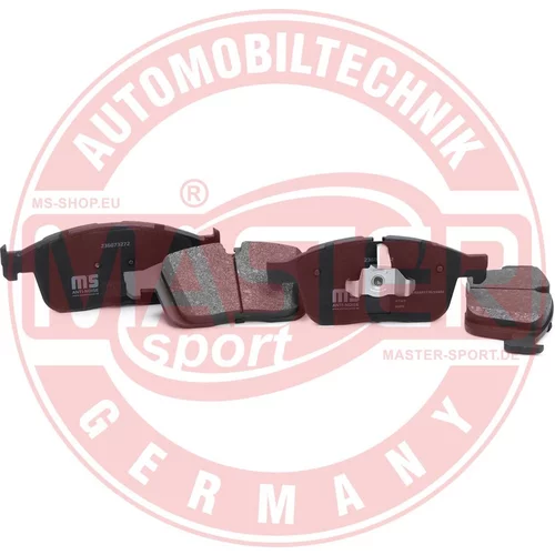 Sada brzdových platničiek kotúčovej brzdy 236073272 (MASTER-SPORT GERMANY) - obr. 1