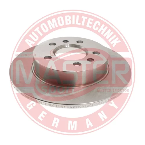 Brzdový kotúč MASTER-SPORT GERMANY 24011002201-PCS-MS
