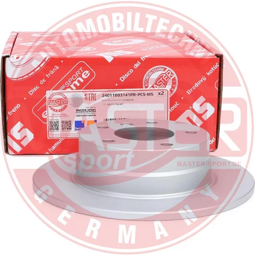 Brzdový kotúč MASTER-SPORT GERMANY 24011003141PR-PCS-MS
