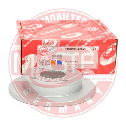 Brzdový kotúč 24011101251-PCS-MS (MASTER-SPORT GERMANY) - obr. 3