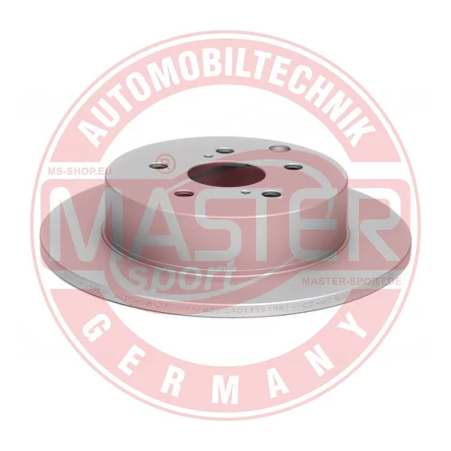 Brzdový kotúč 24011101681-PCS-MS (MASTER-SPORT GERMANY) - obr. 2