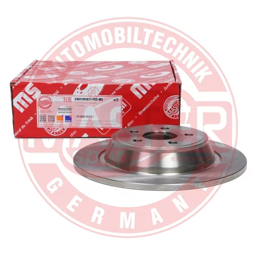 Brzdový kotúč 24011101871-PCS-MS (MASTER-SPORT GERMANY) - obr. 2