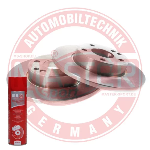 Brzdový kotúč MASTER-SPORT GERMANY 24011201671-SET-MSP