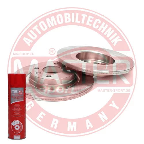 Brzdový kotúč MASTER-SPORT GERMANY 24011201711-SET-MSP