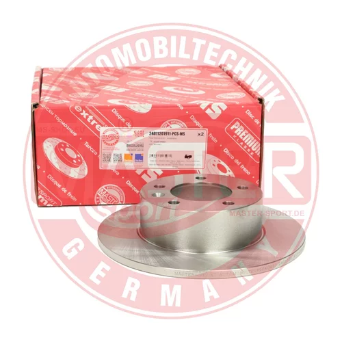 Brzdový kotúč 24011201911-PCS-MS (MASTER-SPORT GERMANY) - obr. 3