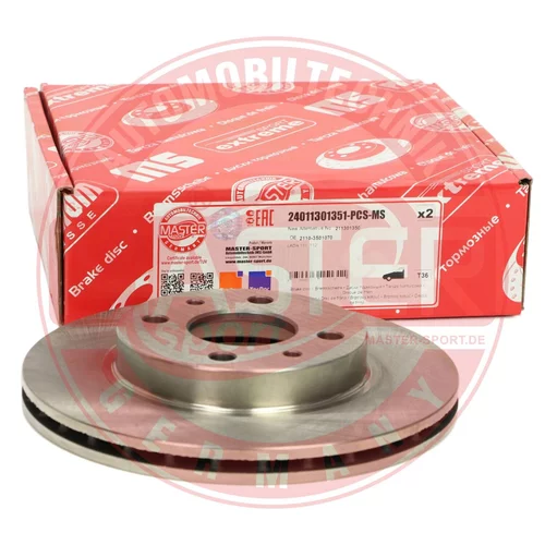 Brzdový kotúč 24011301351-PCS-MS (MASTER-SPORT GERMANY) - obr. 3