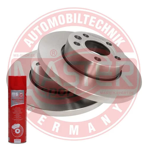 Brzdový kotúč MASTER-SPORT GERMANY 24011801111-SET-MSP