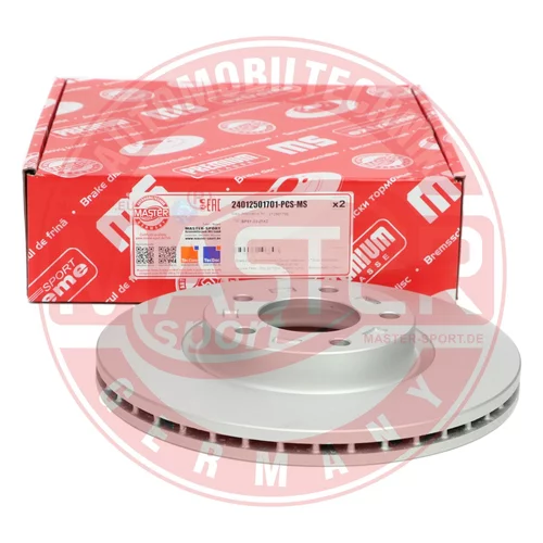 Brzdový kotúč 24012501701-PCS-MS (MASTER-SPORT GERMANY) - obr. 3