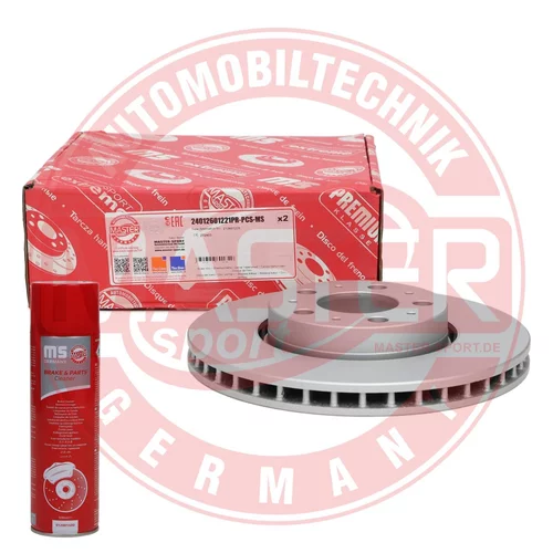 Brzdový kotúč 24012601221PR-PCS-MSP (MASTER-SPORT GERMANY) - obr. 2