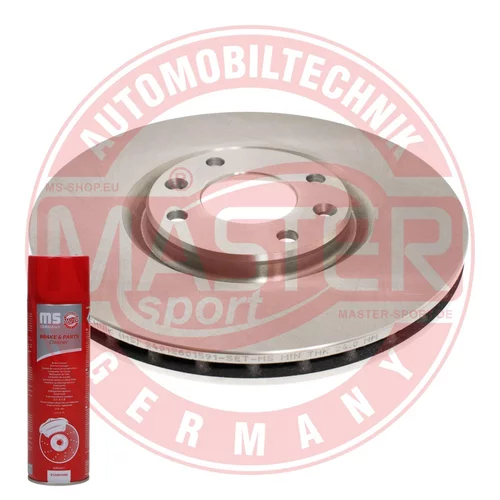 Brzdový kotúč MASTER-SPORT GERMANY 24012601591-PCS-MSP
