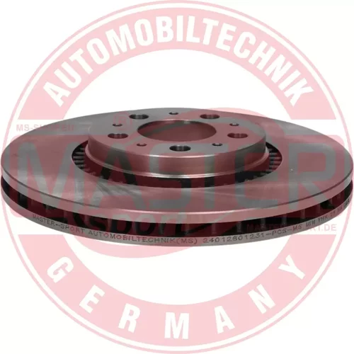 Brzdový kotúč 24012801231-PCS-MS (MASTER-SPORT GERMANY) - obr. 1