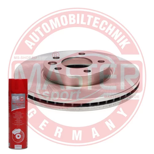 Brzdový kotúč MASTER-SPORT GERMANY 24013001141-PCS-MSP