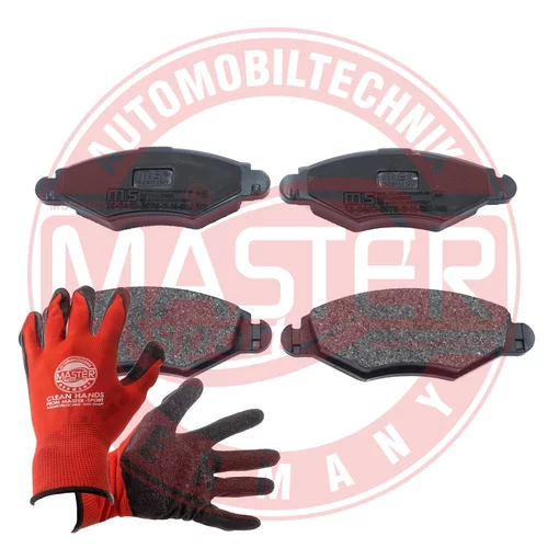 Sada brzdových platničiek kotúčovej brzdy MASTER-SPORT GERMANY 13046039752N-SET-MSP