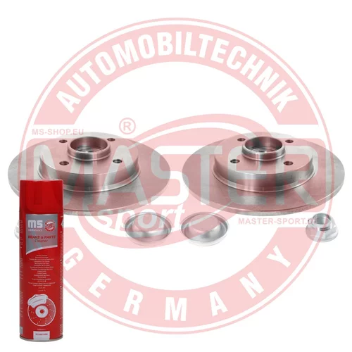 Brzdový kotúč MASTER-SPORT GERMANY 2401090150B-SET-MSP