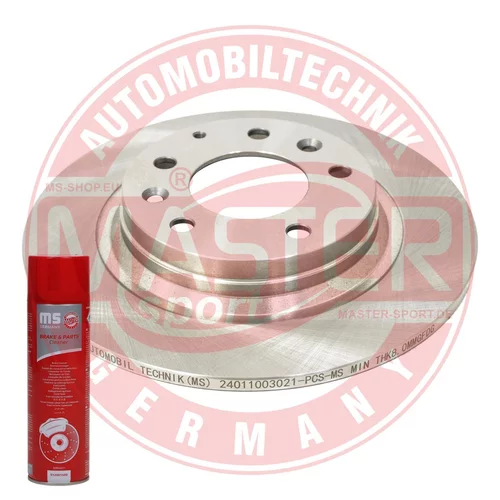 Brzdový kotúč MASTER-SPORT GERMANY 24011003021-PCS-MSP