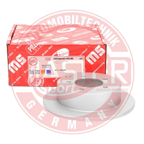 Brzdový kotúč 24011003451-PCS-MS (MASTER-SPORT GERMANY) - obr. 2
