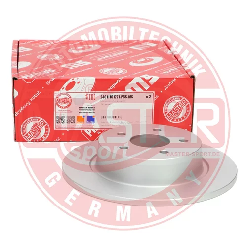 Brzdový kotúč 24011101721PR-PCS-MS (MASTER-SPORT GERMANY) - obr. 3