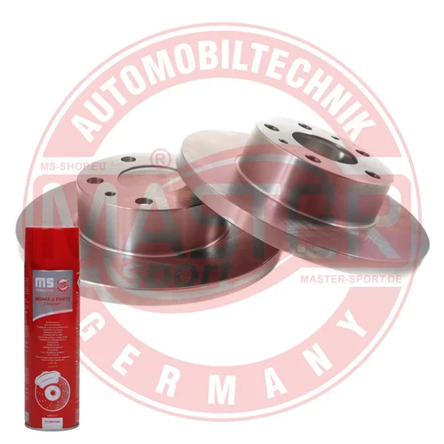 Brzdový kotúč MASTER-SPORT GERMANY 24011801081-SET-MSP
