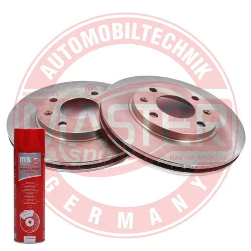 Brzdový kotúč MASTER-SPORT GERMANY 24012001321-SET-MSP