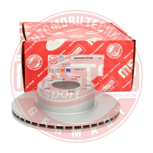 Brzdový kotúč 24012201031-PCS-MS (MASTER-SPORT GERMANY) - obr. 3