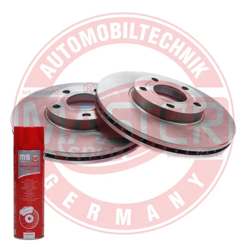 Brzdový kotúč MASTER-SPORT GERMANY 24012501151-SET-MSP