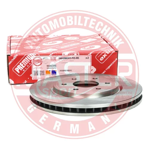 Brzdový kotúč 24012802411-PCS-MS (MASTER-SPORT GERMANY) - obr. 2