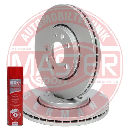 Brzdový kotúč MASTER-SPORT GERMANY 24012802871-SET-MSP