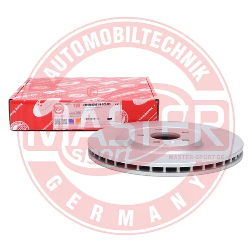 Brzdový kotúč 24012802961PR-PCS-MS (MASTER-SPORT GERMANY) - obr. 3