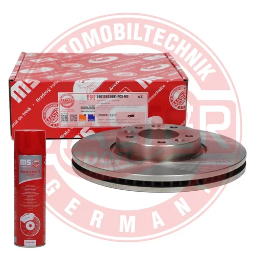 Brzdový kotúč MASTER-SPORT GERMANY 24012803081-PCS-MSP