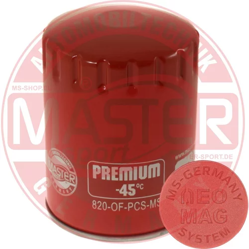 Olejový filter MASTER-SPORT GERMANY 820-OFMG-PCS-MS